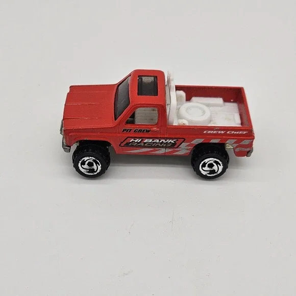Vintage 1977 Hot Wheels Mattel Red Truck Pit Crew - Hi Bank Racing Thailand - Picture 3 of 9